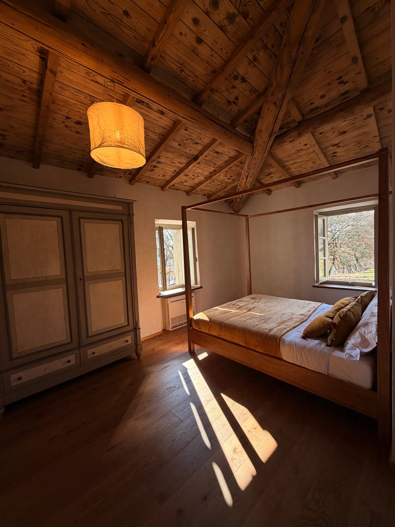 Your room at the farmhouse