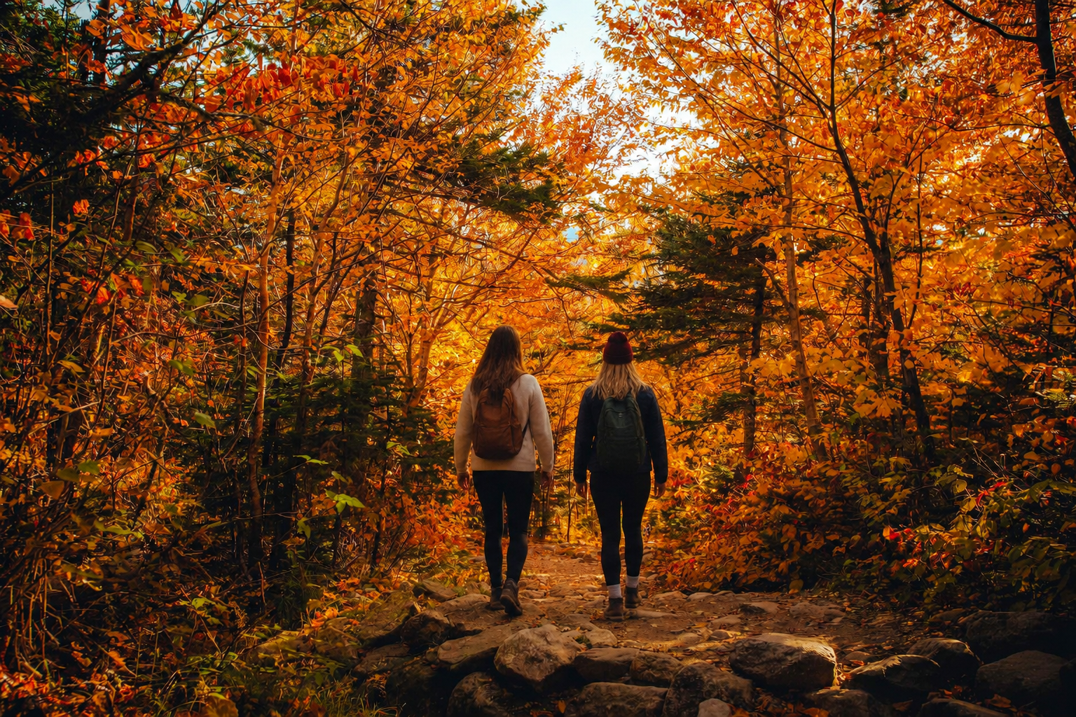 Autumn hike in Casentino